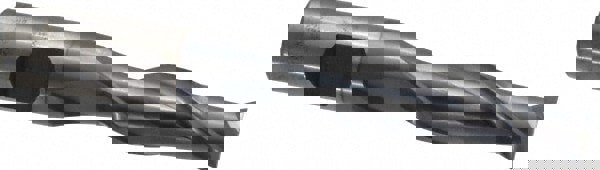 Square End Mill: 9/16'' Dia, 2'' LOC, 5/8'' Shank Dia, 4-1/8'' OAL, 2 Flutes, High Speed Steel