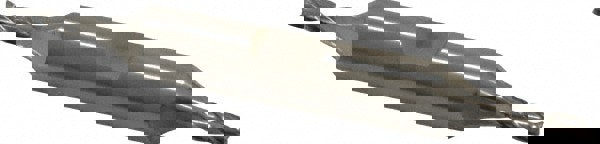 Square End Mill: 1/8'' Dia, 3/8'' LOC, 3/8'' Shank Dia, 3-1/16'' OAL, 3 Flutes, High Speed Steel