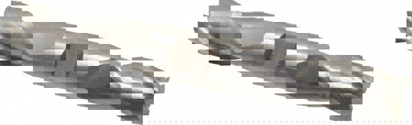 Square End Mill: 3/4'' Dia, 1-5/8'' LOC, 3/4'' Shank Dia, 5-5/8'' OAL, 3 Flutes, High Speed Steel