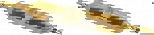 Square End Mill: 1/8'' Dia, 3/8'' LOC, 3/8'' Shank Dia, 3-1/16'' OAL, 3 Flutes, High Speed Steel