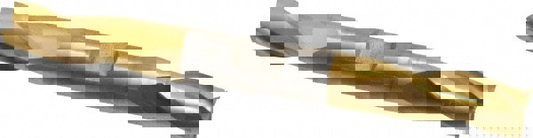 Square End Mill: 3/8'' Dia, 3/4'' LOC, 3/8'' Shank Dia, 3-1/2'' OAL, 3 Flutes, High Speed Steel