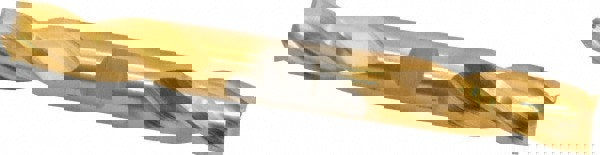 Square End Mill: 1/2'' Dia, 1'' LOC, 1/2'' Shank Dia, 4-1/8'' OAL, 3 Flutes, High Speed Steel