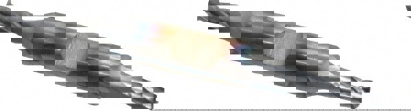 Square End Mill: 3/16'' Dia, 1/2'' LOC, 3/8'' Shank Dia, 3-1/4'' OAL, 3 Flutes, High Speed Steel