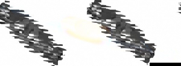 Square End Mill: 5/16'' Dia, 3/4'' LOC, 3/8'' Shank Dia, 3-1/2'' OAL, 3 Flutes, High Speed Steel