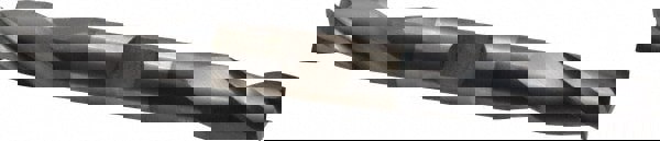 Square End Mill: 3/8'' Dia, 3/4'' LOC, 3/8'' Shank Dia, 3-1/2'' OAL, 3 Flutes, High Speed Steel