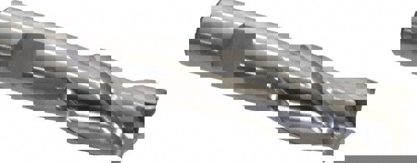 Square End Mill: 11/16'' Dia, 1-5/8'' LOC, 5/8'' Shank Dia, 3-3/4'' OAL, 3 Flutes, High Speed Steel