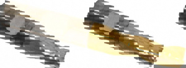 Square End Mill: 5/16'' Dia, 3/4'' LOC, 3/8'' Shank Dia, 2-1/2'' OAL, 3 Flutes, High Speed Steel