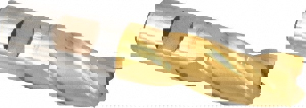 Square End Mill: 3/4'' Dia, 1-5/8'' LOC, 3/4'' Shank Dia, 3-7/8'' OAL, 3 Flutes, High Speed Steel