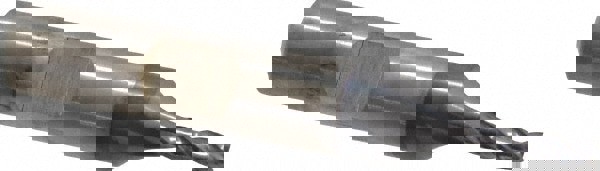 Square End Mill: 1/8'' Dia, 3/8'' LOC, 3/8'' Shank Dia, 2-5/16'' OAL, 3 Flutes, High Speed Steel