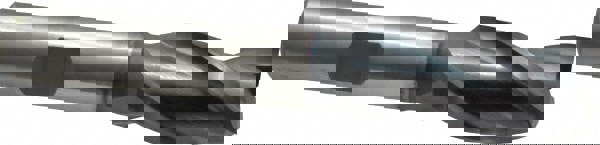 Square End Mill: 1/2'' Dia, 1'' LOC, 3/8'' Shank Dia, 2-11/16'' OAL, 3 Flutes, High Speed Steel