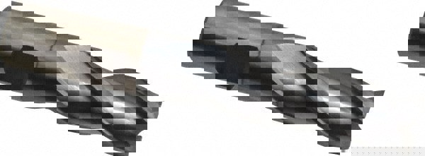 Square End Mill: 5/8'' Dia, 1-5/8'' LOC, 5/8'' Shank Dia, 3-1/4'' OAL, 3 Flutes, High Speed Steel