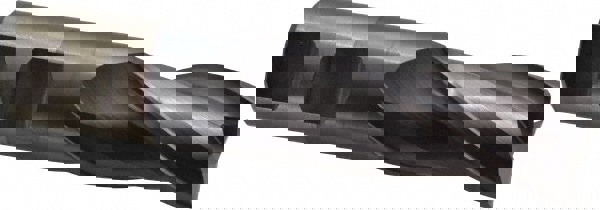 Square End Mill: 1'' Dia, 2'' LOC, 1'' Shank Dia, 4-1/2'' OAL, 3 Flutes, High Speed Steel