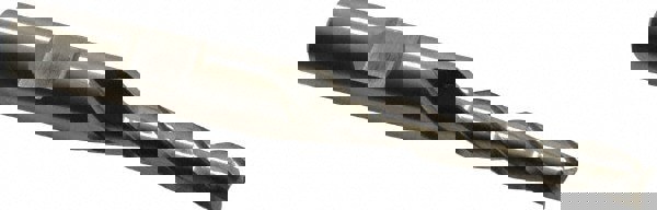 Square End Mill: 1/4'' Dia, 1-1/4'' LOC, 3/8'' Shank Dia, 3-1/16'' OAL, 3 Flutes, High Speed Steel