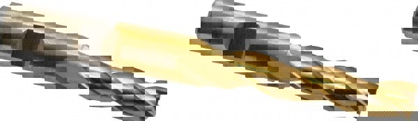 Square End Mill: 5/16'' Dia, 1-3/8'' LOC, 3/8'' Shank Dia, 3-1/8'' OAL, 3 Flutes, High Speed Steel