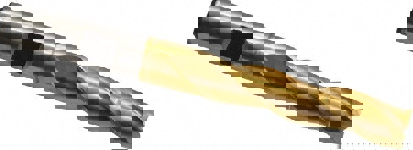 Square End Mill: 3/8'' Dia, 1-1/2'' LOC, 3/8'' Shank Dia, 3-1/4'' OAL, 3 Flutes, High Speed Steel