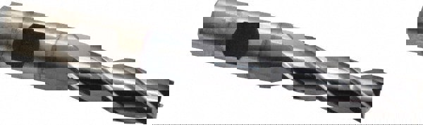 Square End Mill: 7/16'' Dia, 1-3/4'' LOC, 1/2'' Shank Dia, 3-1/4'' OAL, 3 Flutes, High Speed Steel