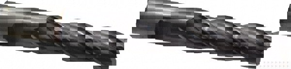 Square End Mill: 5/8'' Dia, 2-1/2'' LOC, 5/8'' Shank Dia, 4-5/8'' OAL, 3 Flutes, High Speed Steel