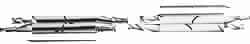 Square End Mill: 3/16'' Dia, 1/2'' LOC, 3/16'' Shank Dia, 2-1/4'' OAL, 2 Flutes, High Speed Steel