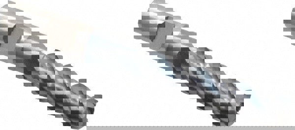 Square End Mill: 1/2'' Dia, 2'' LOC, 1/2'' Shank Dia, 4'' OAL, 3 Flutes, Powdered Metal