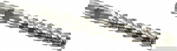 Square End Mill: 1/2'' Dia, 3'' LOC, 1/2'' Shank Dia, 5'' OAL, 3 Flutes, Powdered Metal