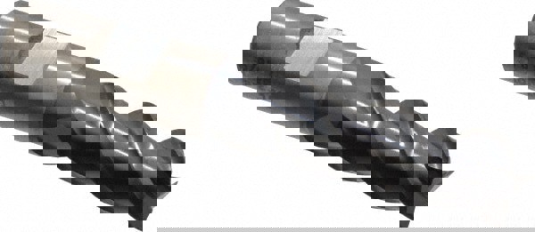 Square End Mill: 5/8'' Dia, 1-5/8'' LOC, 5/8'' Shank Dia, 3-7/8'' OAL, 3 Flutes, Powdered Metal