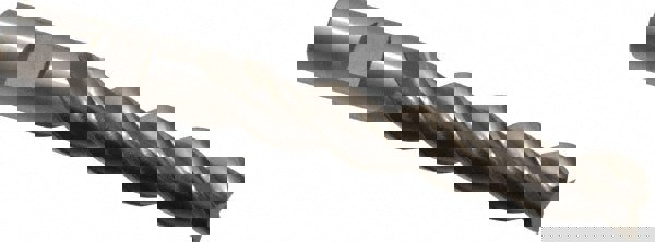 Square End Mill: 5/8'' Dia, 3'' LOC, 5/8'' Shank Dia, 5-1/8'' OAL, 3 Flutes, Powdered Metal