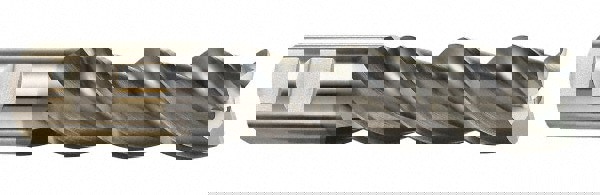 Square End Mill: 5/8'' Dia, 3'' LOC, 5/8'' Shank Dia, 5-1/8'' OAL, 3 Flutes, Powdered Metal