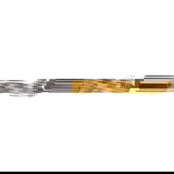 Spiral Flute Tap: M20x2.50 M, Modified Bottoming, 6H Class of Fit, Cobalt, TIN Coated