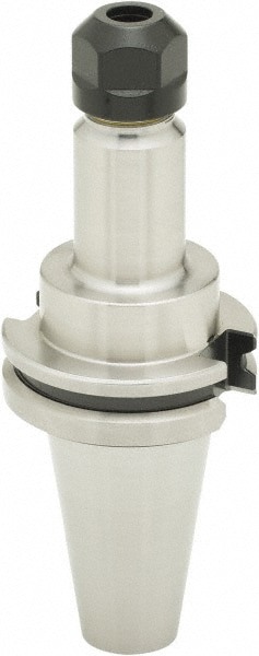 Collet Chuck: 0.5 mm Capacity, ER Collet, Dual Contact Taper Shank