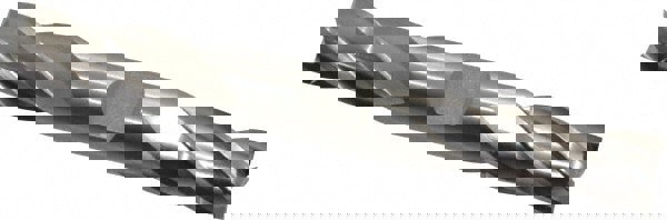 Square End Mill: 1/2'' Dia, 1'' LOC, 1/2'' Shank Dia, 4-1/2'' OAL, 4 Flutes, High Speed Steel