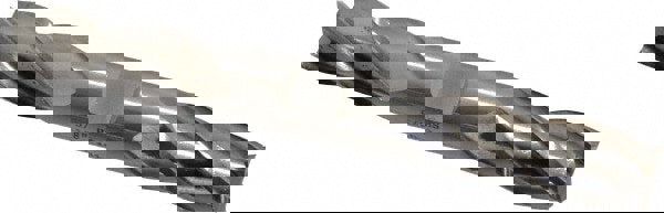 Square End Mill: 5/8'' Dia, 1-3/8'' LOC, 5/8'' Shank Dia, 5'' OAL, 4 Flutes, High Speed Steel