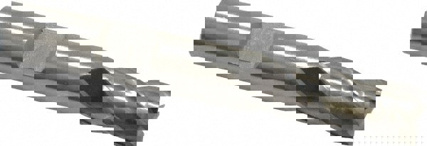 Square End Mill: 3/8'' Dia, 3/4'' LOC, 3/8'' Shank Dia, 2-1/2'' OAL, 4 Flutes, High Speed Steel