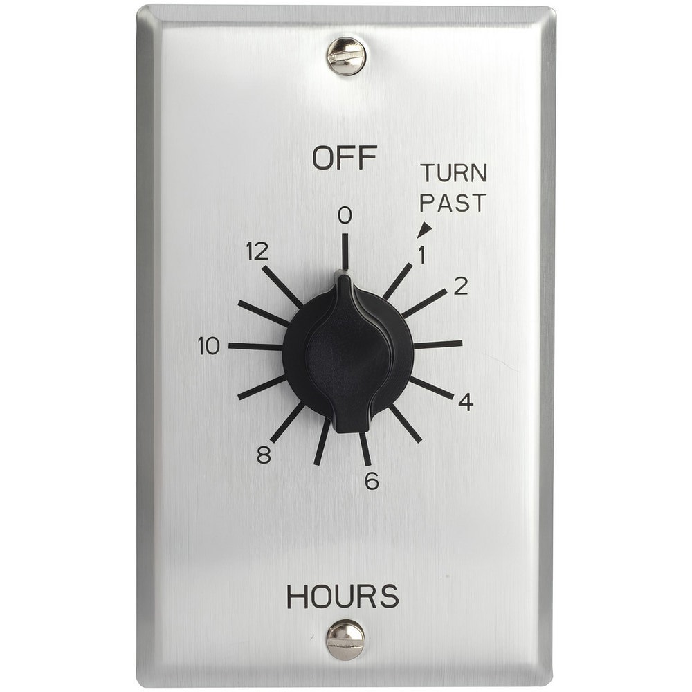 Timers; Timer Type: Countdown Timer ; Recommended Environment: Indoor ; Timing Range: 12 h ; Minimum On/Off Time: 60min ; Nema Rating: 1 ; Voltage: 120.00