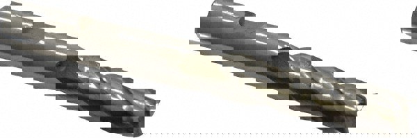 Square End Mill: 3/8'' Dia, 1-1/2'' LOC, 3/8'' Shank Dia, 3-1/4'' OAL, 4 Flutes, High Speed Steel