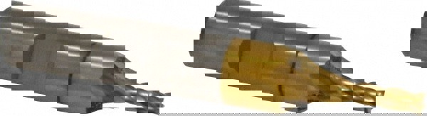 Square End Mill: 1/8'' Dia, 3/8'' LOC, 3/8'' Shank Dia, 2-5/16'' OAL, 4 Flutes, High Speed Steel