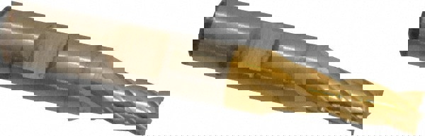 Square End Mill: 1/4'' Dia, 5/8'' LOC, 3/8'' Shank Dia, 2-7/16'' OAL, 4 Flutes, High Speed Steel