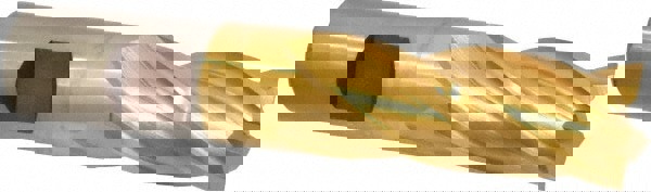 Square End Mill: 3/4'' Dia, 1-5/8'' LOC, 3/4'' Shank Dia, 3-7/8'' OAL, 4 Flutes, High Speed Steel