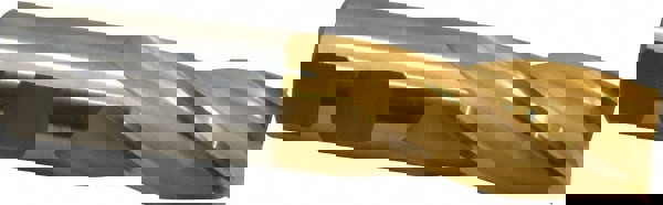 Square End Mill: 1'' Dia, 2'' LOC, 1'' Shank Dia, 4-1/2'' OAL, 4 Flutes, High Speed Steel