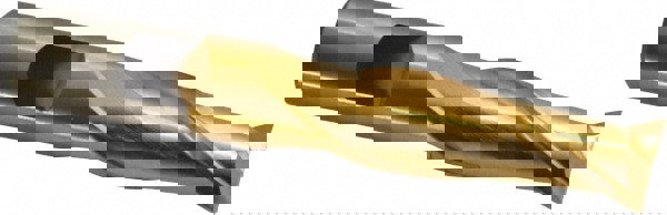 Square End Mill: 5/8'' Dia, 1-5/16'' LOC, 5/8'' Shank Dia, 3-3/4'' OAL, 2 Flutes, High Speed Steel