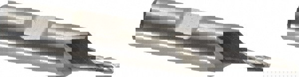 Square End Mill: 1/8'' Dia, 3/8'' LOC, 3/8'' Shank Dia, 2-5/16'' OAL, 2 Flutes, High Speed Steel