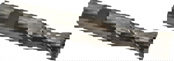 Square End Mill: 5/8'' Dia, 1-5/16'' LOC, 5/8'' Shank Dia, 3-3/4'' OAL, 2 Flutes, High Speed Steel