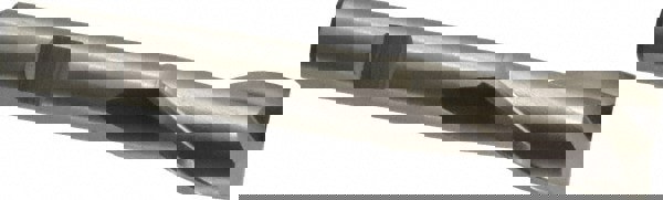 Square End Mill: 11/16'' Dia, 1-5/16'' LOC, 1/2'' Shank Dia, 3-5/8'' OAL, 2 Flutes, High Speed Steel