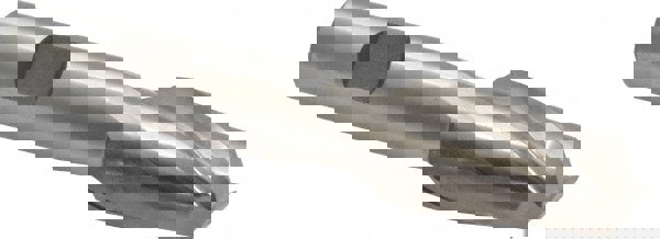 Square End Mill: 13/16'' Dia, 1-1/2'' LOC, 5/8'' Shank Dia, 4'' OAL, 2 Flutes, High Speed Steel