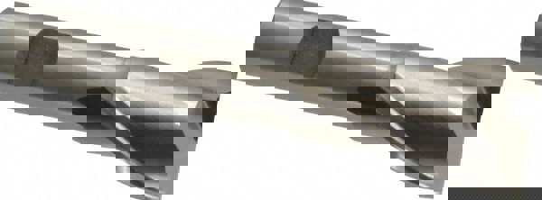 Square End Mill: 1'' Dia, 1-1/2'' LOC, 5/8'' Shank Dia, 4'' OAL, 2 Flutes, High Speed Steel