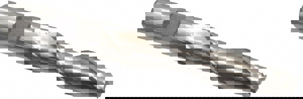 Square End Mill: 1/2'' Dia, 2'' LOC, 1/2'' Shank Dia, 4'' OAL, 2 Flutes, High Speed Steel