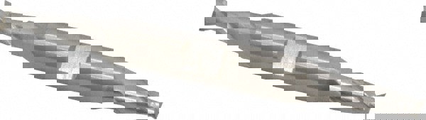 Square End Mill: 1/4'' Dia, 1/2'' LOC, 3/8'' Shank Dia, 3-3/8'' OAL, 2 Flutes, High Speed Steel