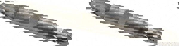 Square End Mill: 5/16'' Dia, 9/16'' LOC, 3/8'' Shank Dia, 3-1/2'' OAL, 2 Flutes, High Speed Steel