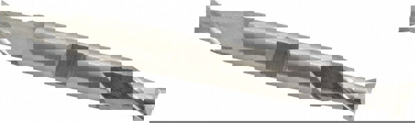 Square End Mill: 11/32'' Dia, 9/16'' LOC, 3/8'' Shank Dia, 3-1/2'' OAL, 2 Flutes, High Speed Steel