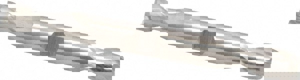 Square End Mill: 3/8'' Dia, 9/16'' LOC, 3/8'' Shank Dia, 3-1/2'' OAL, 2 Flutes, High Speed Steel