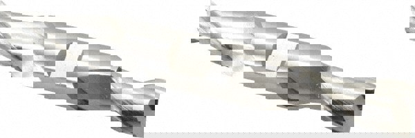 Square End Mill: 11/16'' Dia, 1-5/16'' LOC, 3/4'' Shank Dia, 5-5/8'' OAL, 2 Flutes, High Speed Steel